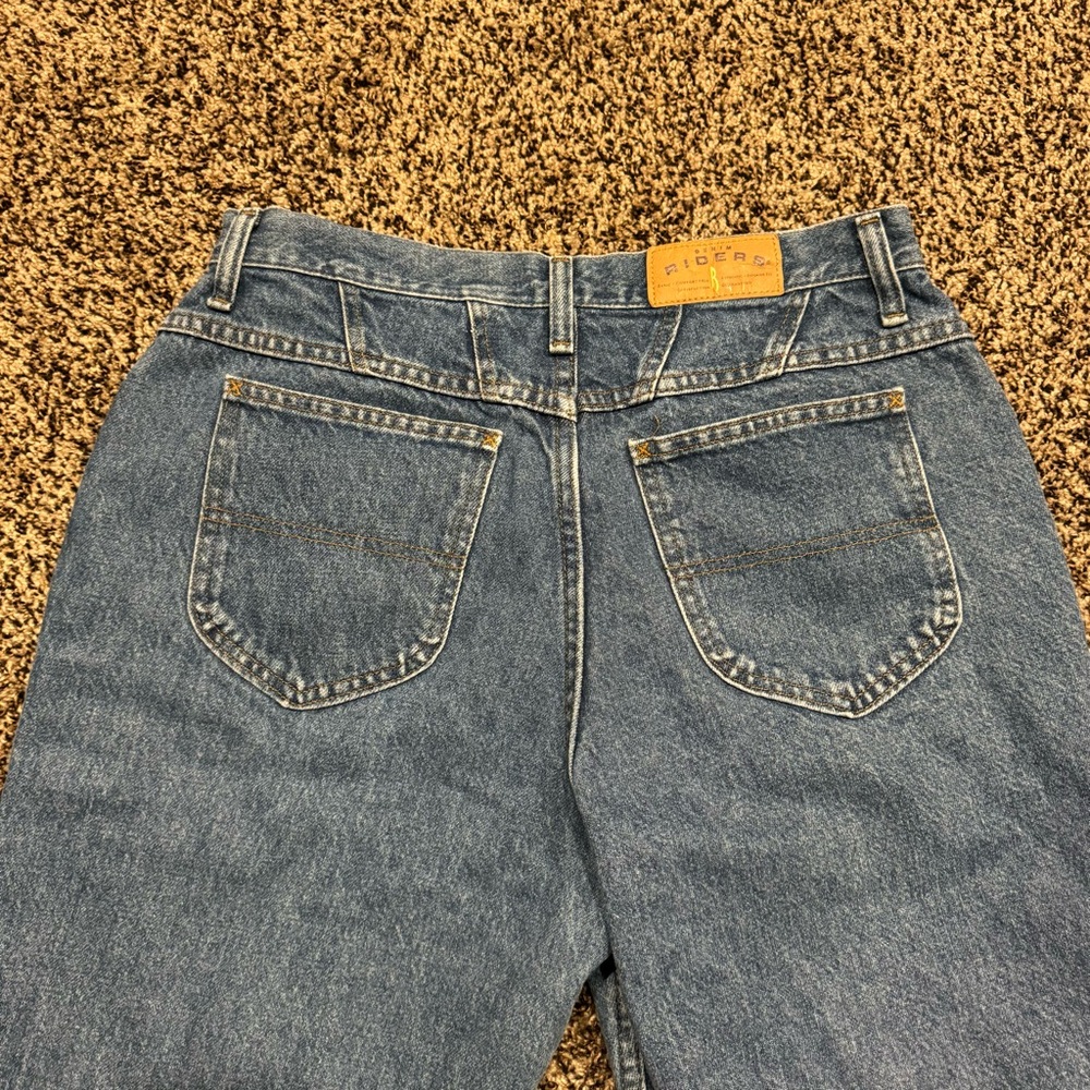 Vintage 90’s Riders by Lee Straight Leg Denim Jeans 12P - Picture 10 of 10